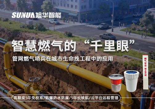 智慧燃气的“千里眼”：管网燃气哨兵在城市生命线工程中的应用