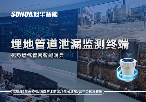 阀井、地下管网全覆盖：埋地管道泄漏监测终端化身燃气管网智能哨兵